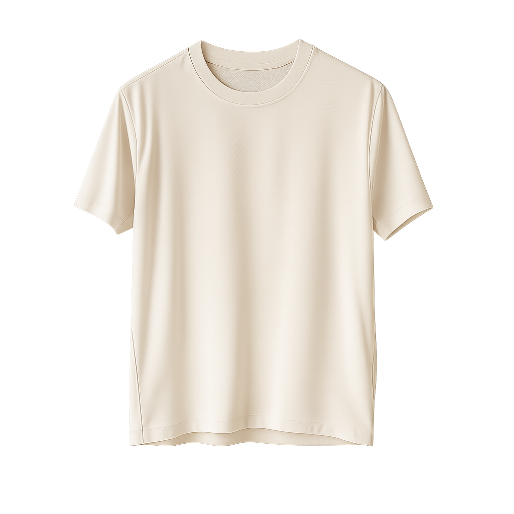 Funktions t-shirt, hvid