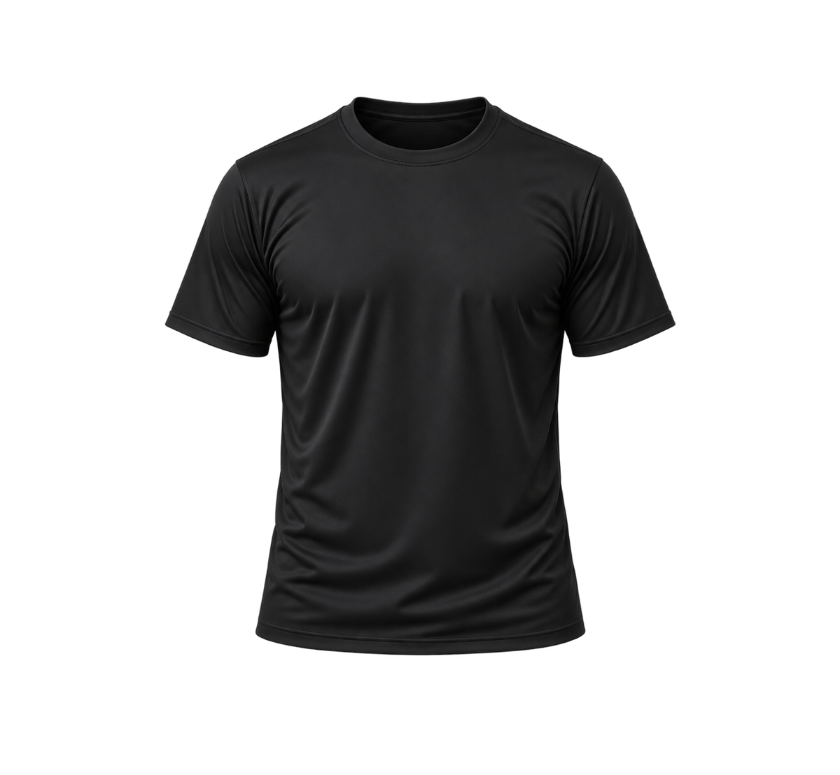Funktions T-shirt, Sort