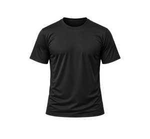 Funktions T-shirt, Sort