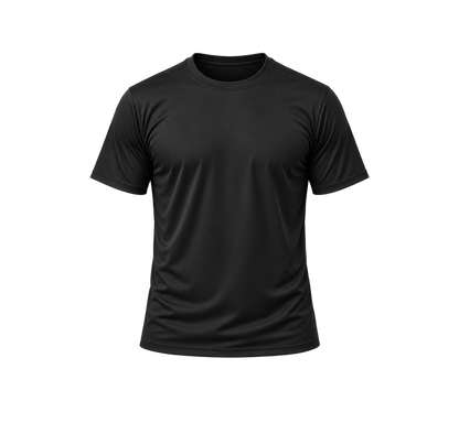 Funktions T-shirt, Sort