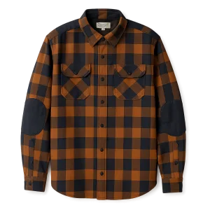 Vatteret Flannel Skjorte - Unisex - Orange