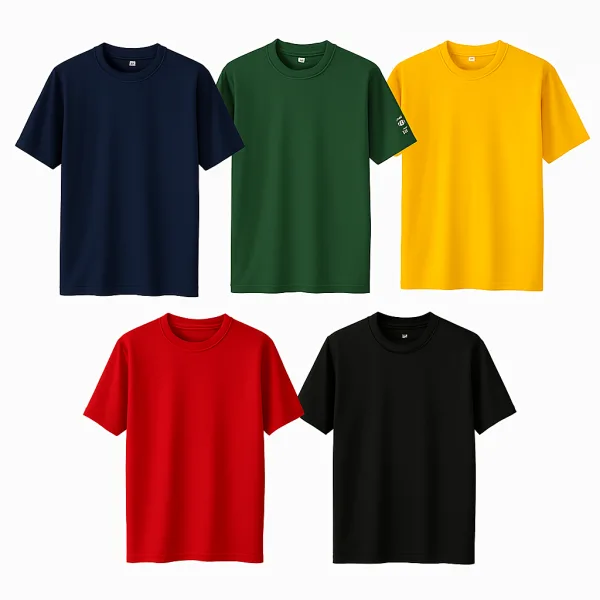 Sports T-shirt – Unisex – Sort – Genanvendt polyester - Image 2