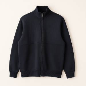 Cardigan - Unisex - Navy - Genanvendt