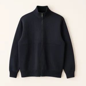 Cardigan - Unisex - Navy - Genanvendt